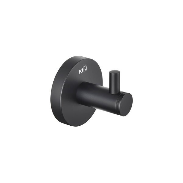 Kibi Circular Bathroom Towel & Robe Hook KBA1401MB